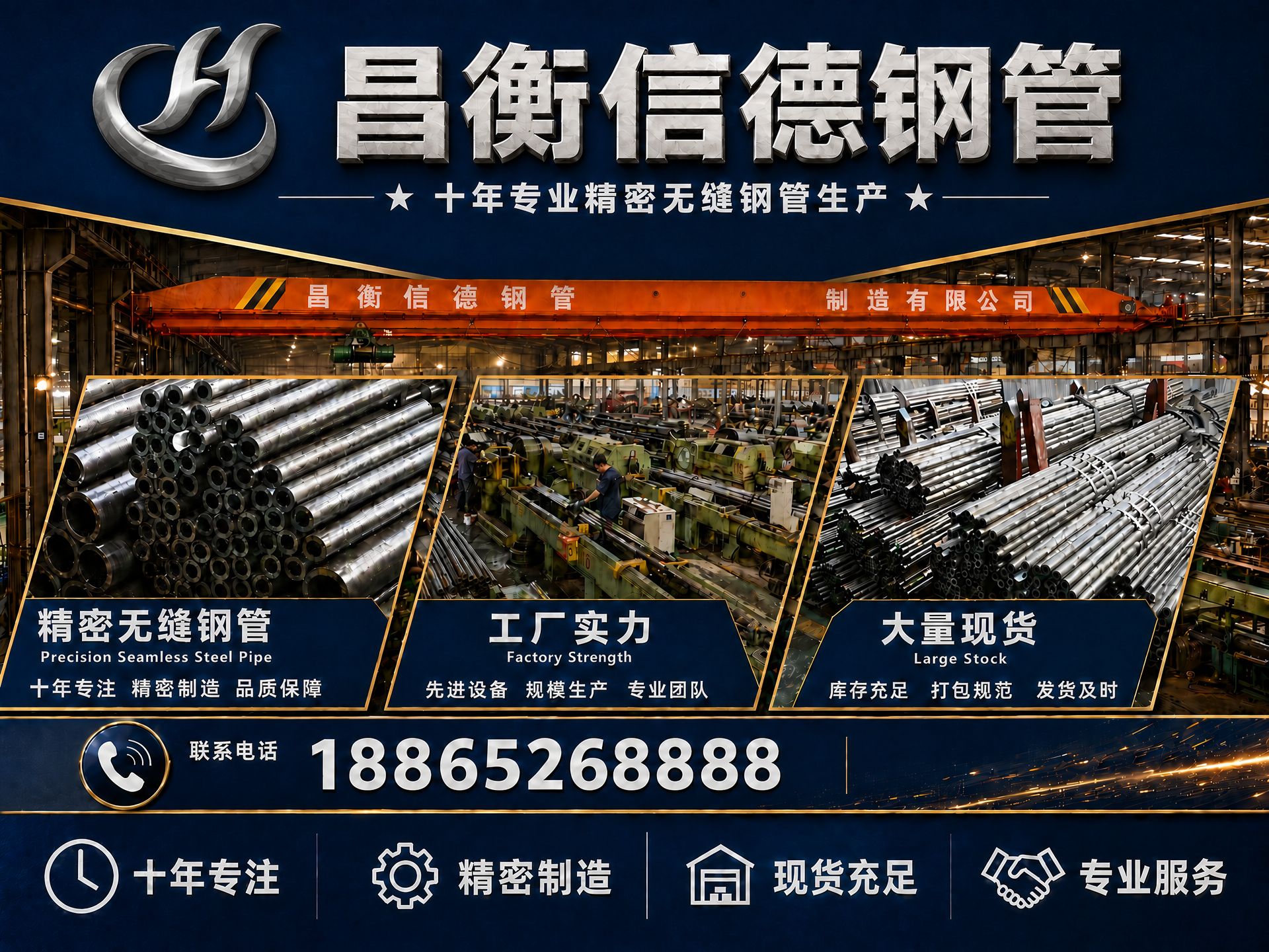 昌衡信德钢管厂区与研发中心